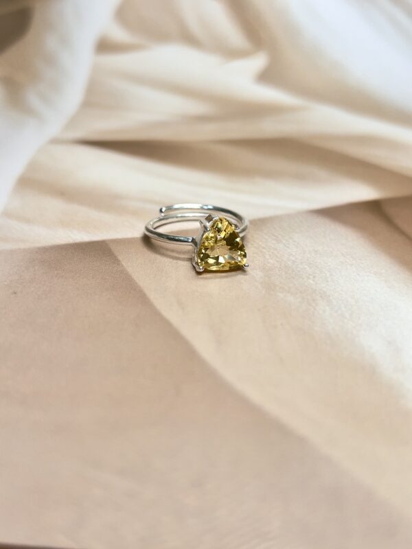 IMG_0570 Trillion Cut Citrine Ring