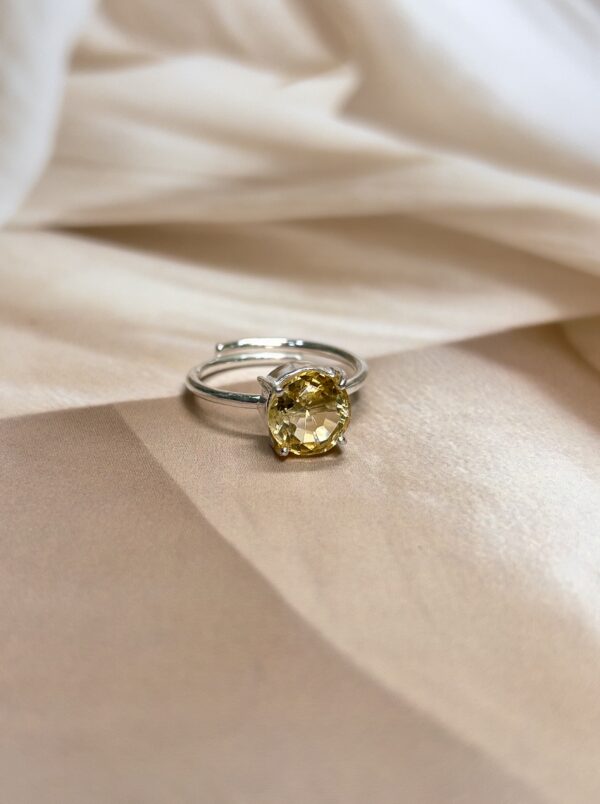 IMG_0574 Round Cut Citrine Ring