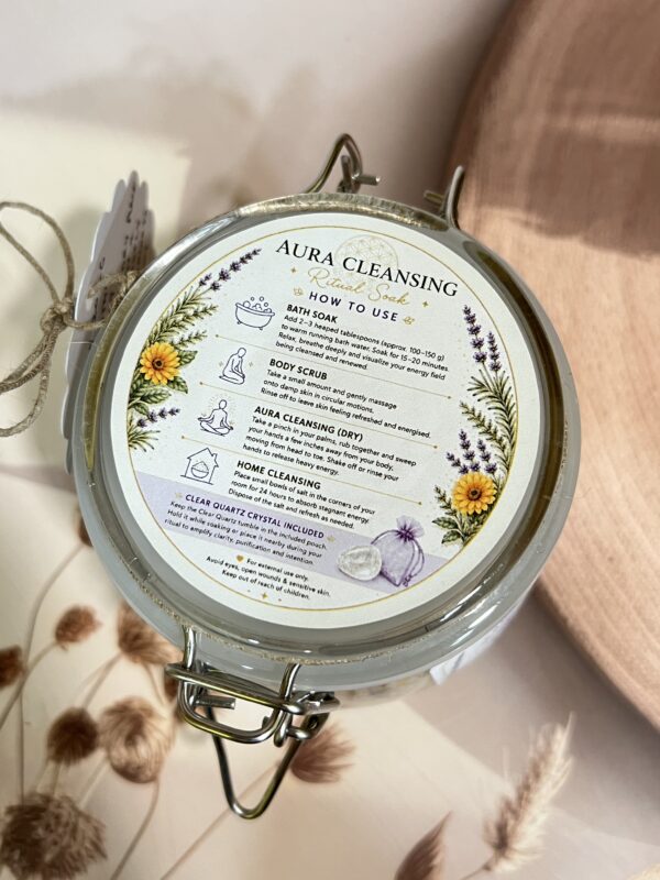 Aura Cleansing Ritual Soak | Premium Ritual Collection