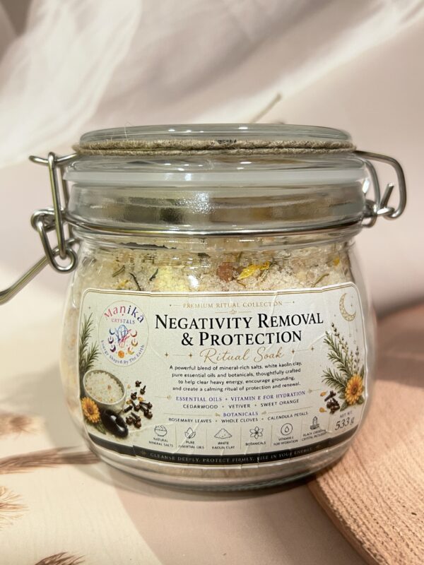 Negativity Removal & Protection Ritual Soak | Premium Ritual Collection