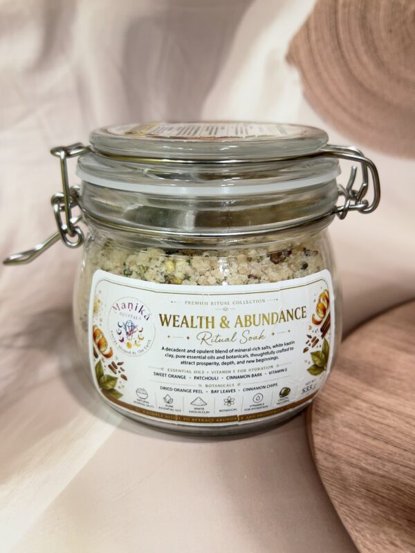 Wealth & Abundance Ritual Soak | Premium Ritual Collection