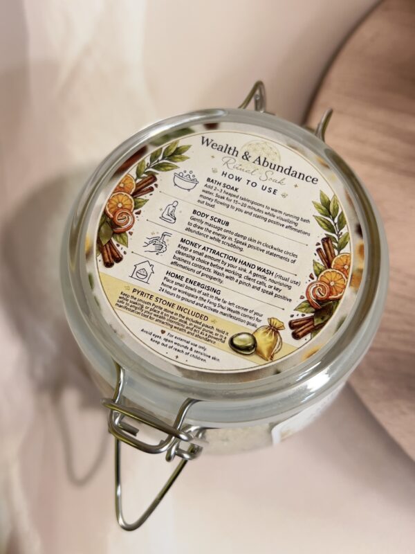 Wealth & Abundance Ritual Soak | Premium Ritual Collection