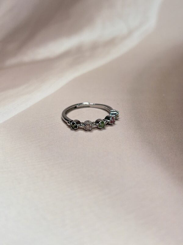 Watermelon Tourmaline Ring