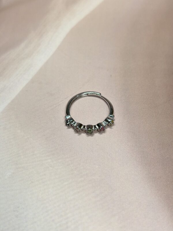 Watermelon Tourmaline Ring
