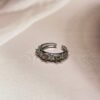 Tri - Watermelon Tourmaline Ring