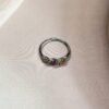 Tri - Watermelon Tourmaline Ring