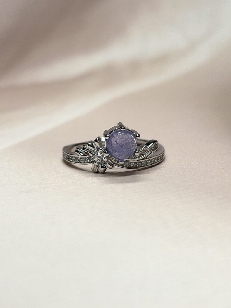 Exclusive Natural Tanzanite Ring