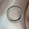 Exclusive Full Clear Quartz Bangle - 5.55 CM