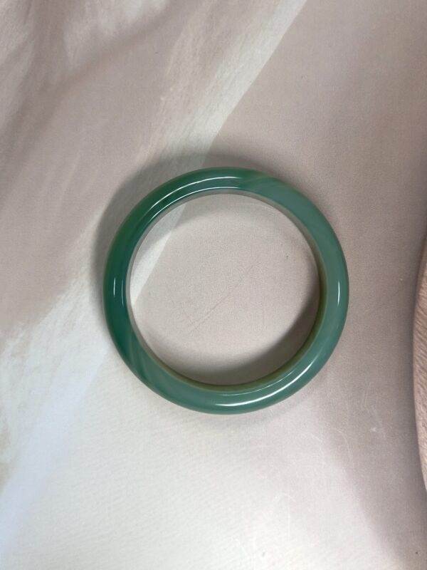 Exclusive Full Green Onyx Bangle - 5.40 CM