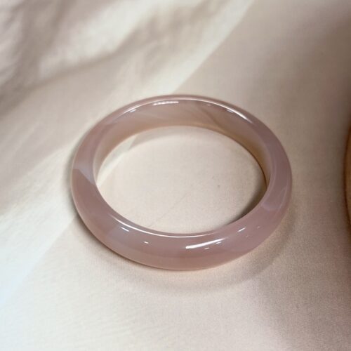 Exclusive Full Pink Onyx Bangle - 5.19 CM