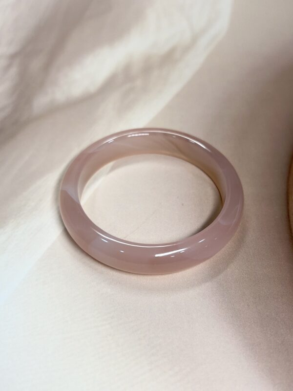 Exclusive Full Pink Onyx Bangle - 5.19 CM