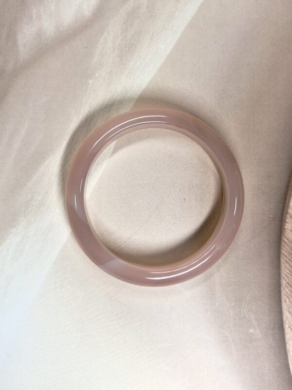 Exclusive Full Pink Onyx Bangle - 5.19 CM