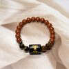 Aries Zodiac Bracelet 7.5 Inch | Red Jasper + Tiger Eye