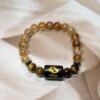IMG_0910 Pisces Zodiac Bracelet 7 Inch | Citrine + Tiger Eye