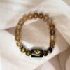 IMG_0911 Pisces Zodiac Bracelet 7 Inch | Citrine + Tiger Eye