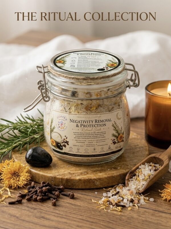 Negativity Removal & Protection Ritual Soak | Premium Ritual Collection