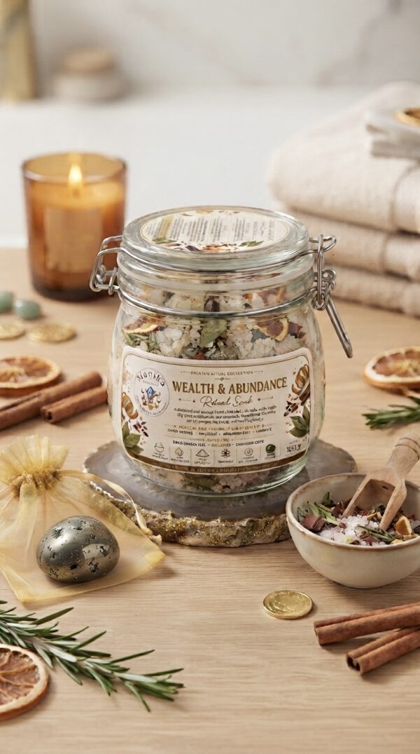 Wealth & Abundance Ritual Soak | Premium Ritual Collection