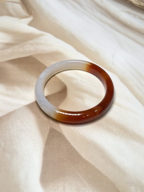 IMG_4141 Exclusive Full Red Onyx Bangle - 5.6 CM