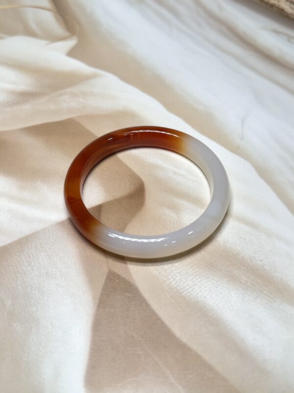 IMG_4142 Exclusive Full Red Onyx Bangle - 5.6 CM