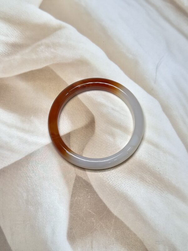 IMG_4143 Exclusive Full Red Onyx Bangle - 5.6 CM
