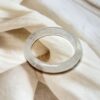 Exclusive Full Clear Quartz Bangle - 5.5 CM