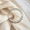 Exclusive Full Clear Quartz Bangle - 5.5 CM