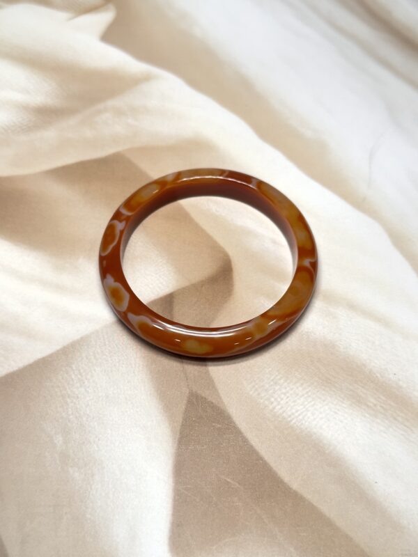 IMG_4146 Exclusive Full Carnelian Bangle - 5.36 CM