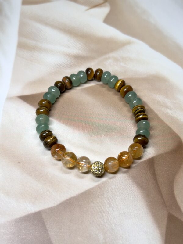 Prosperity & Confidence Trio Bracelet | 7.5 Inch