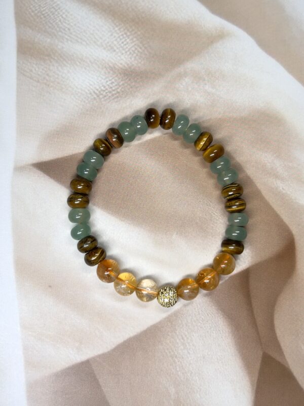 Prosperity & Confidence Trio Bracelet | 7.5 Inch