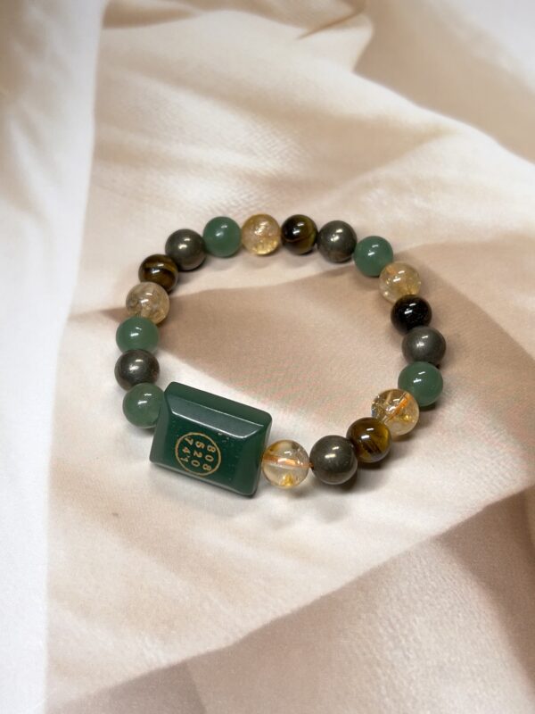 Money Magnet + Zibu Charm Bracelet | 7 Inch | 8MM