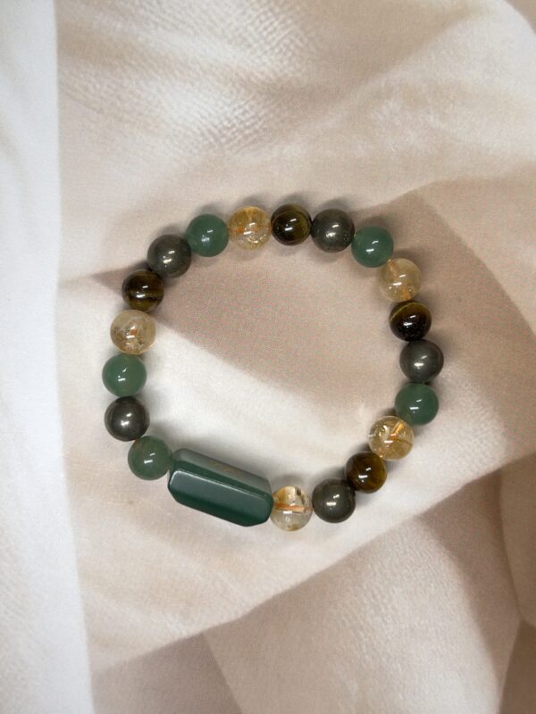 Money Magnet + Zibu Charm Bracelet | 7 Inch | 8MM