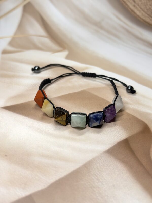 IMG_0951 7 Chakra Adjustable Bracelet