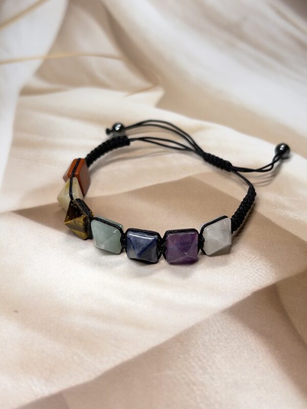 IMG_0953 7 Chakra Adjustable Bracelet