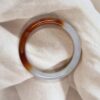 IMG_1202 Exclusive Red Onyx Split Bangle - 5.75 CM
