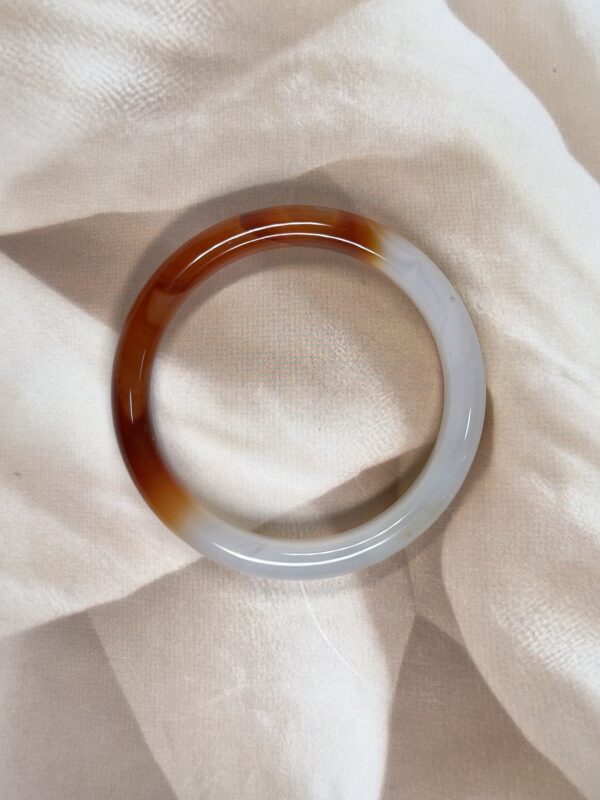 IMG_1202 Exclusive Red Onyx Split Bangle - 5.75 CM