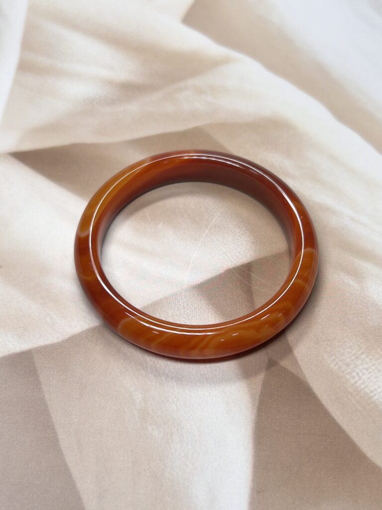 Exclusive Full Carnelian Bangle - 5.4 CM