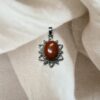Sunny Red Jasper Pendant