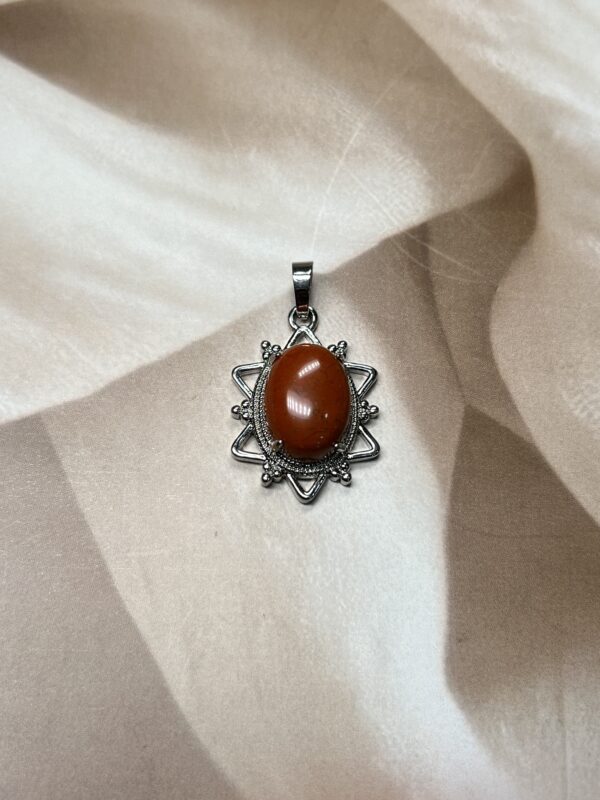 Sunny Red Jasper Pendant
