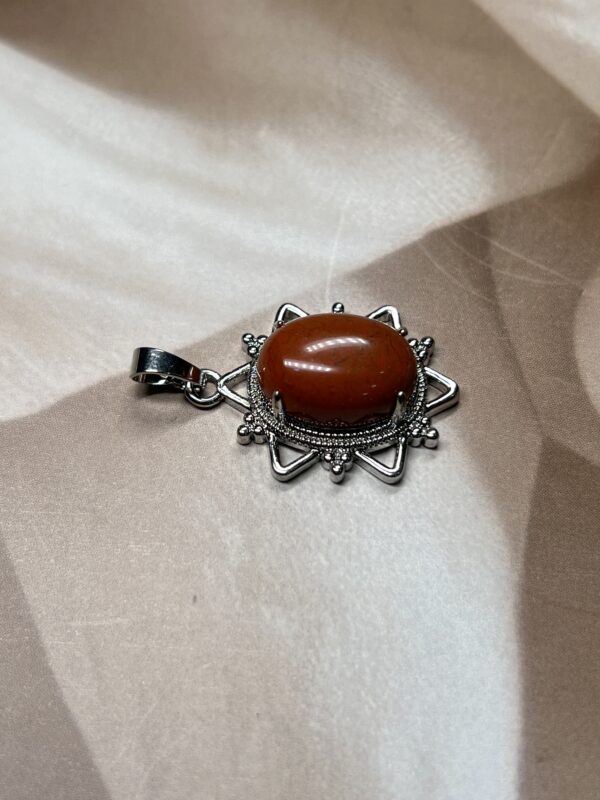 Sunny Red Jasper Pendant