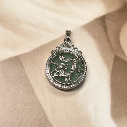 Green Aventurine Dragon Pendant