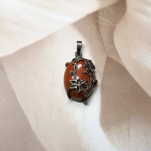 Red Jasper Bloom Pendant