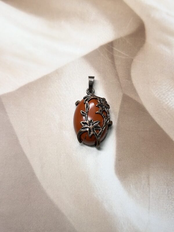 Red Jasper Bloom Pendant