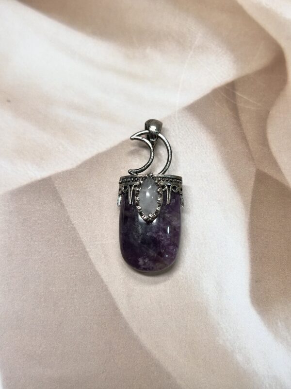 Amethyst Moonlight Pendant