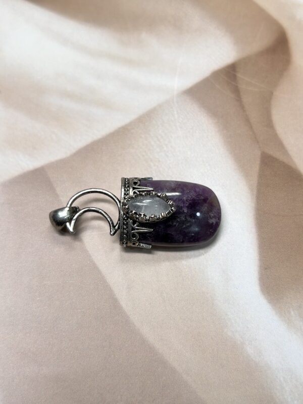 Amethyst Moonlight Pendant
