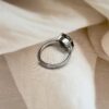 IMG_1374 Faceted Oval Tiger Eye Ring | Adjustable | German Silver