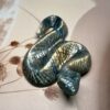 Blue-Golden Flash Labradorite Snake | 263 GM | Collector's Piece
