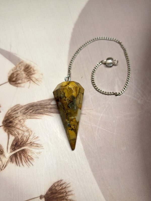 IMG_1519 Bumblebee Jasper Pendulum | Indonesian