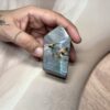 Blue-Pink Labradorite Freeform | 124 GM | Rare Pink Flash