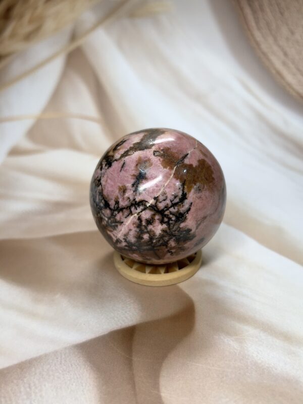 IMG_1710 Rhodonite Sphere | 222 GM