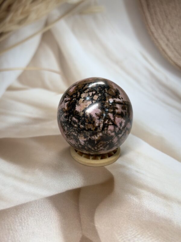 IMG_1711 Rhodonite Sphere | 222 GM